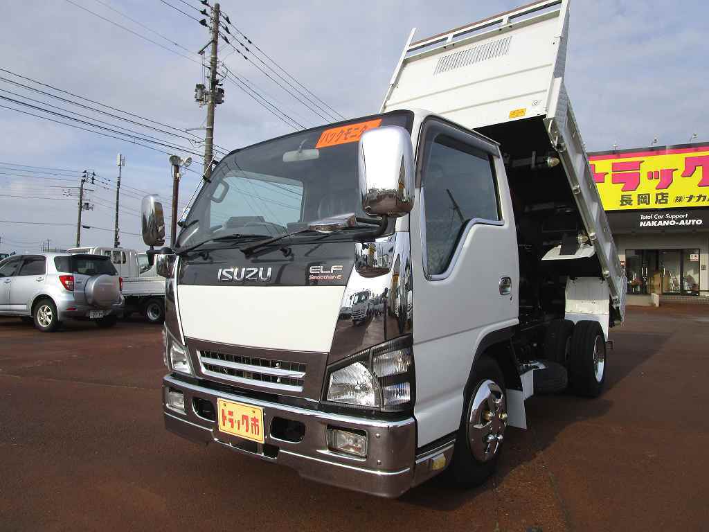 エルフ 3t 4No. FFL 強化ダンプ | すぐに乗れる中古トラックの専門店！トラック市 長岡店