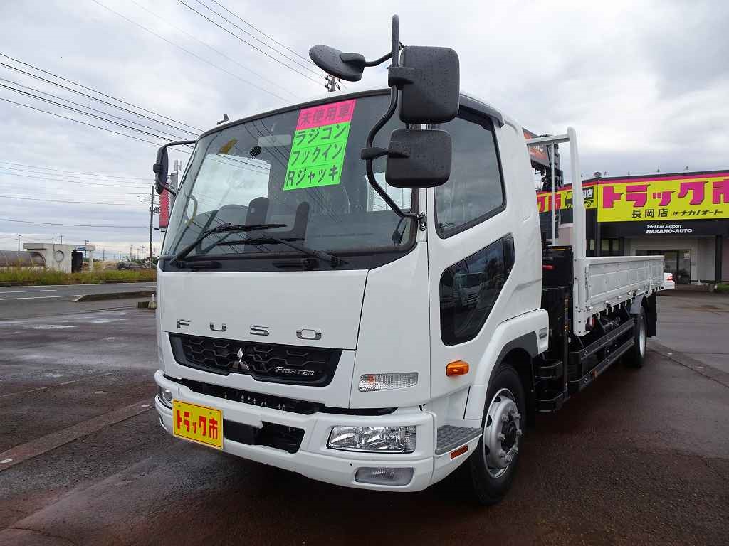 ファイター 4.6t 増トン 標準ベッド付 ユニック6段クレーン付 240ps 未 