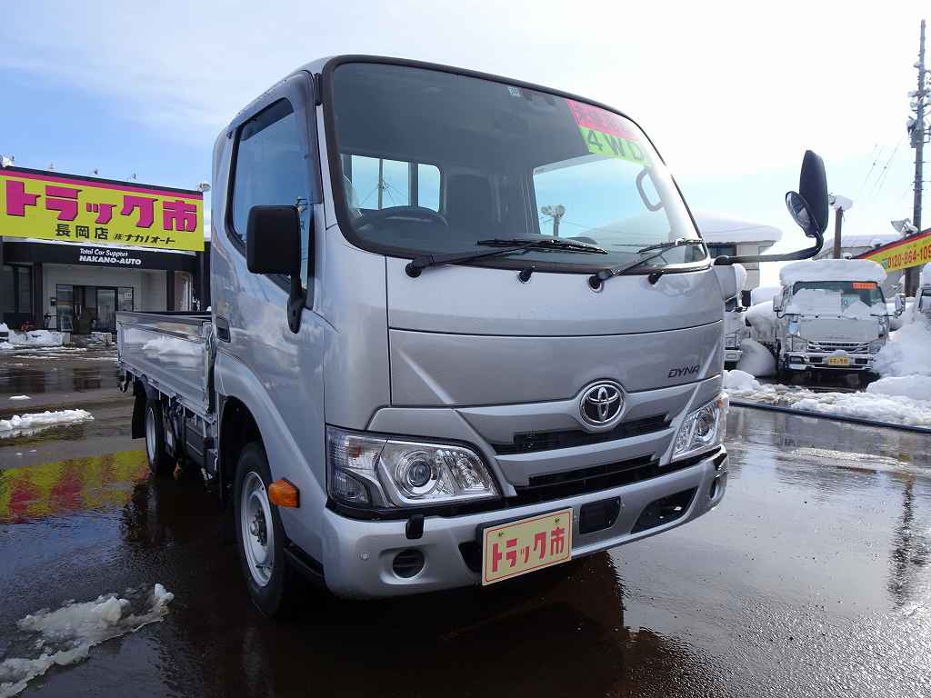 ダイナ 1.5t 4WD JL Wタイヤ 平ボディ 未使用車 | トラック市 長岡店