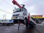 ファイター 7.4t 増トン 標準ベッド付 ユニック4段セルフクレーン付 240ps 未使用車