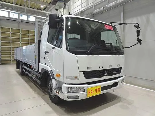 ファイター 8.3t 増トン ワイドベッド付 アルミブロック 平ボデー リアエアサス 240ps 未使用車