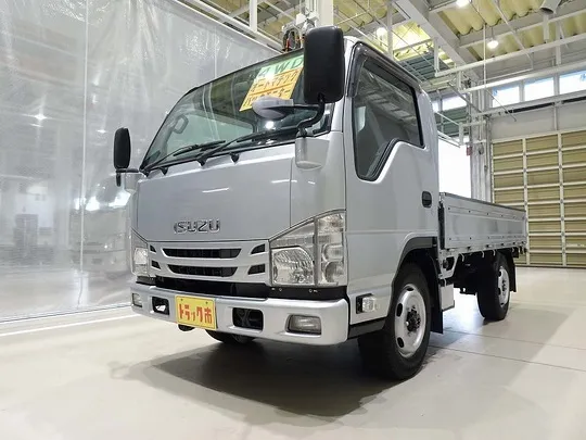 エルフ 1.5t 4WD FFL Sタイヤ 平ボデー