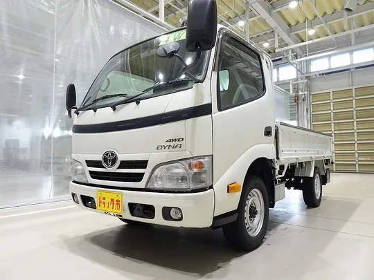 ダイナ 1.35t 4WD FJL Sタイヤ 平ボデー