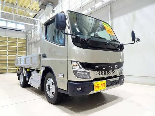 キャンター 2.8t 4WD 全低床 多目的支柱レス強化ダンプ