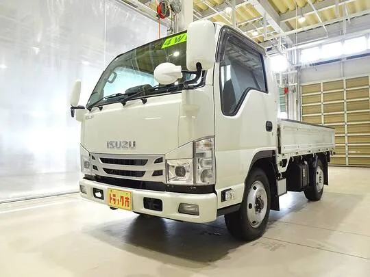 エルフ 1.55t 4WD FFL Sタイヤ 平ボデー