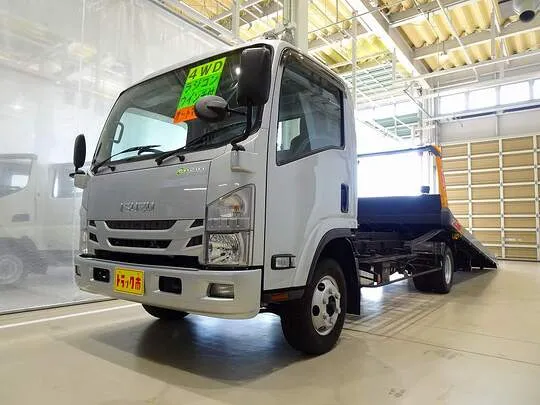 エルフ 3t 4WD FFL ワイド超ロング キャリアカー(車載)