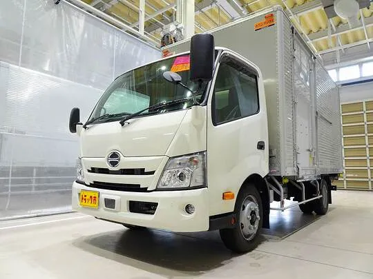 デュトロ 3.5t 高床 ワイドロング アルミバン 未使用車