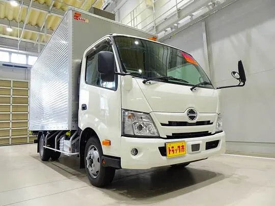 デュトロ 3.5t 高床 ワイドロング アルミバン 未使用車