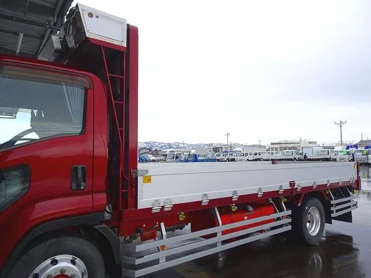 フォワード 8.6t 増トン 標準ベッドレス アルミブロック 平ボデー 240ps