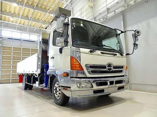 レンジャー 2.6t ワイドベッドレス アルミブロック タダノ3段クレーン付 210ps