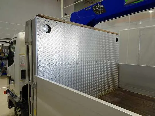 レンジャー 2.6t ワイドベッドレス アルミブロック タダノ3段クレーン付 210ps