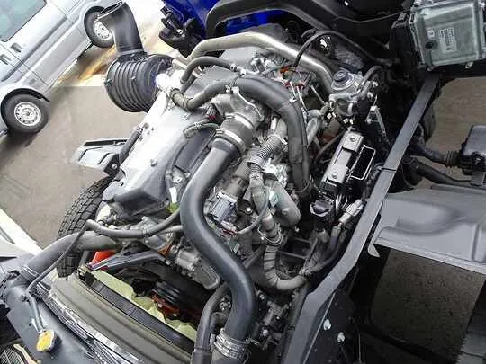 【年次点検済】フォワード 7.2t 増トン ワイドベッド付 アルミブロック タダノ5段クレーン付 260ps