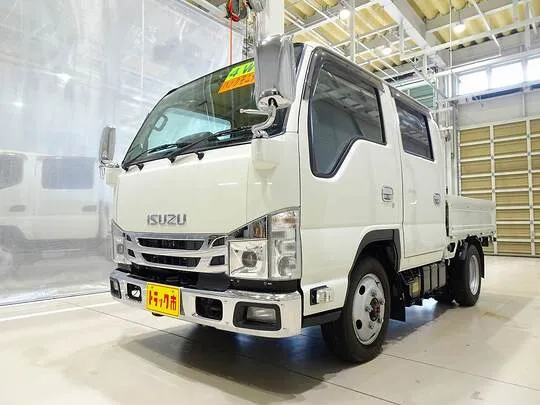 エルフ 1.55t 4WD FFL Wタイヤ Wキャブ