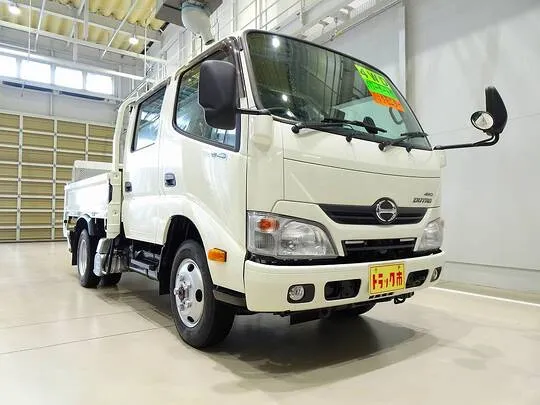 デュトロ 2t 4WD 高床 標準セミロング Wキャブ/アーム式PG付