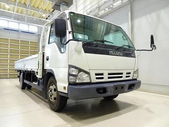 エルフ 3t 高床 ワイド超ロング 平ボデー
