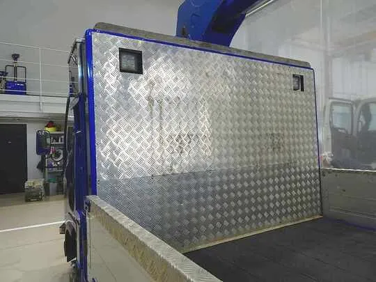 エルフ 2t 4WD 高床 標準セミロング アルミブロック タダノ4段クレーン付