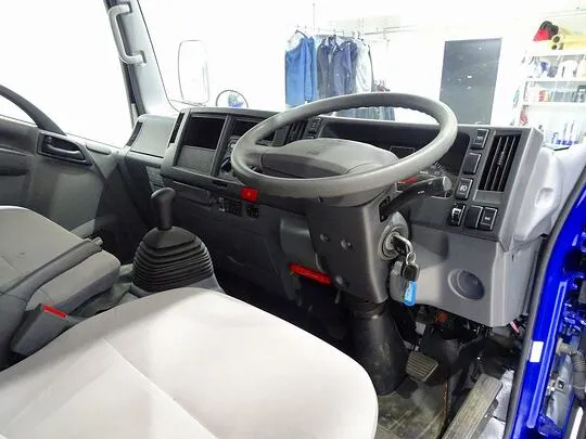 エルフ 2t 4WD 高床 標準セミロング アルミブロック タダノ4段クレーン付