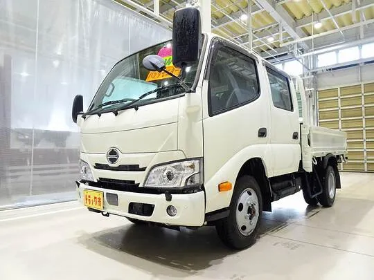 デュトロ 2t 4WD 高床 標準セミロング Wキャブ 未使用車
