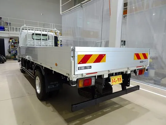 エルフ 4.7t 高床 ワイド超ロング アルミブロック 平ボデー