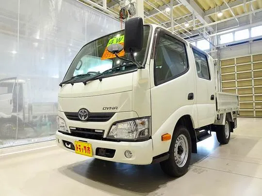 ダイナ 0.95t 4WD FJL Sタイヤ Wキャブ