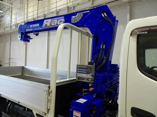 デュトロ 3t 4WD  標準ロング アルミブロック タダノ4段クレーン付