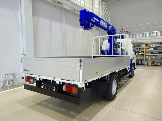 デュトロ 3t 4WD  標準ロング アルミブロック タダノ4段クレーン付