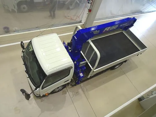 デュトロ 3t 4WD  標準ロング アルミブロック タダノ4段クレーン付