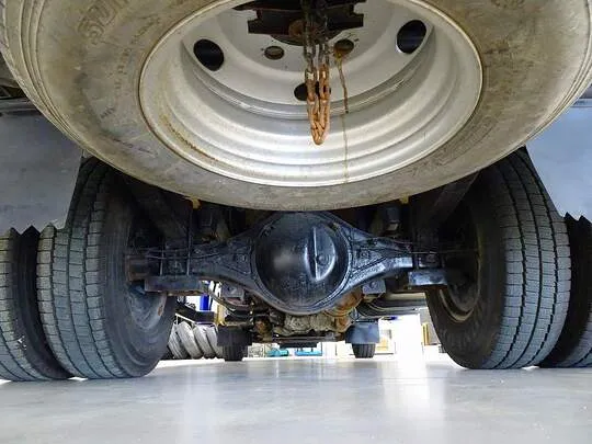 デュトロ 3t 4WD  標準ロング アルミブロック タダノ4段クレーン付
