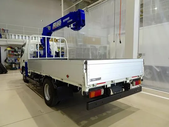 デュトロ 3t 4WD  標準ロング アルミブロック タダノ4段クレーン付