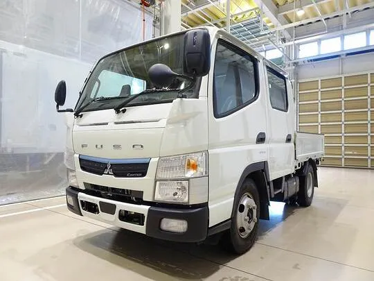 キャンター 1.45t 4WD 全低床 Wタイヤ Wキャブ