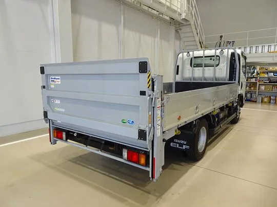 エルフ 1.7t 4WD FFL ワイドロング アルミブロック 垂直P/G付 総重量5t未満