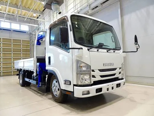 エルフ 2.75t 高床 標準ロング タダノ4段クレーン付