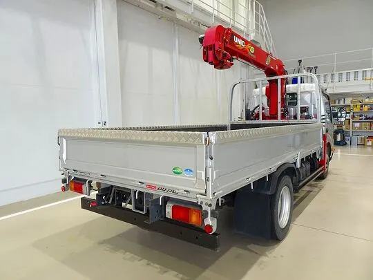 デュトロ 2t 4WD FJL 標準ロング ユニック3段クレーン付