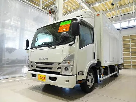 エルフ 3t 高床 ワイド超ロング 低温冷凍車 マルチゲート付
