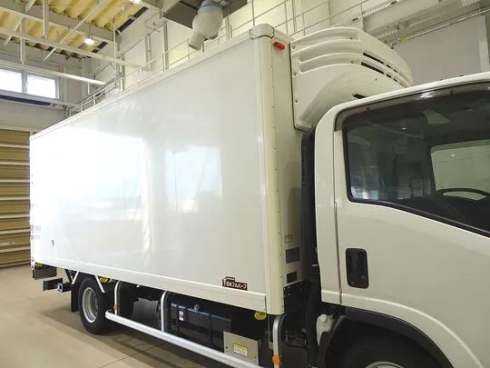 エルフ 3t 高床 ワイド超ロング 低温冷凍車 マルチゲート付