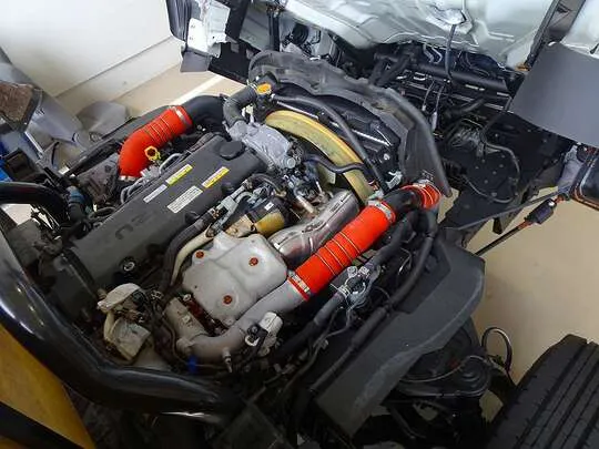 エルフ 1.7t 4WD FFL ワイドロング アルミブロック 垂直P/G付 総重量5t未満