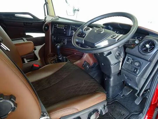 プロフィア 12t 3軸 2デフ 低温冷凍ウイング リアエアサス サブエンジン付 380ps