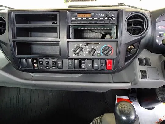 デュトロ 3.95t 高床 ワイドロング アルミブロック タダノ4段クレーン付