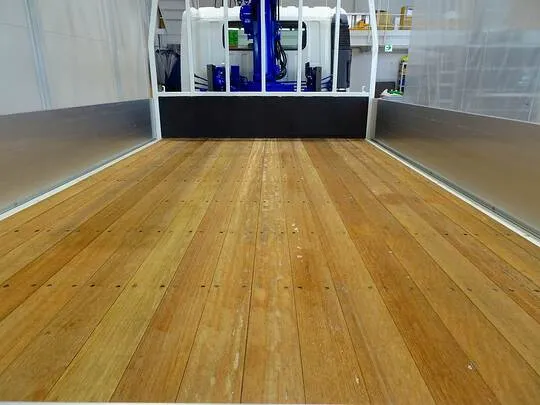 デュトロ 3.95t 高床 ワイドロング アルミブロック タダノ4段クレーン付