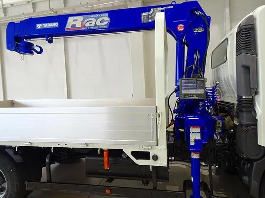 デュトロ 3.95t 高床 ワイドロング アルミブロック タダノ4段クレーン付