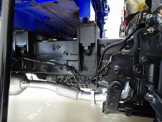 デュトロ 3.95t 高床 ワイドロング アルミブロック タダノ4段クレーン付