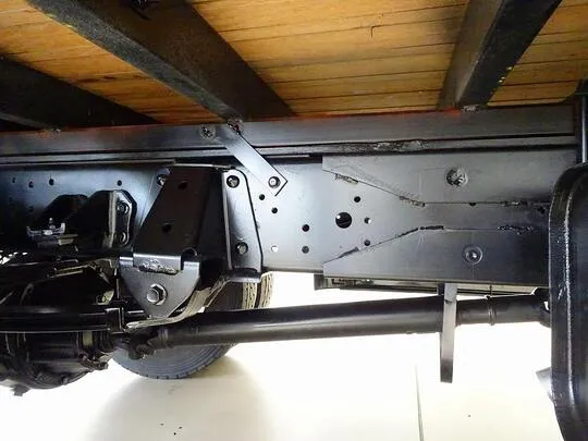 デュトロ 3.95t 高床 ワイドロング アルミブロック タダノ4段クレーン付