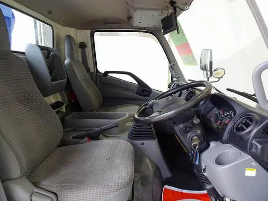 デュトロ 3.95t 高床 ワイドロング アルミブロック タダノ4段クレーン付