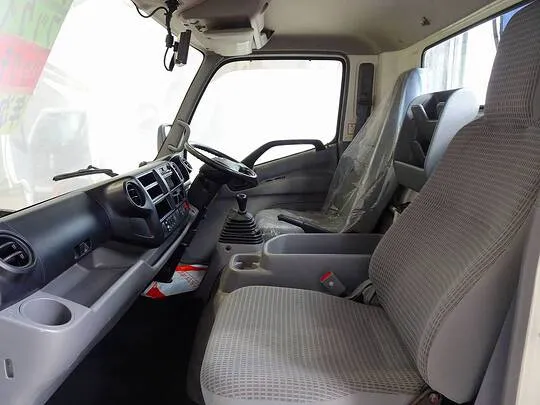 デュトロ 3.95t 高床 ワイドロング アルミブロック タダノ4段クレーン付