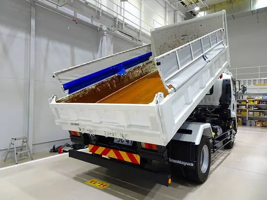 フォワード 7.1t 増トン 標準ベッドレス ローダーダンプ 240ps