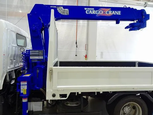 デュトロ 2t 4WD FJL 標準セミロング タダノ4段クレーン付