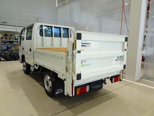エルフ 1t 4WD FFL Sタイヤ Wキャブ/垂直PG付