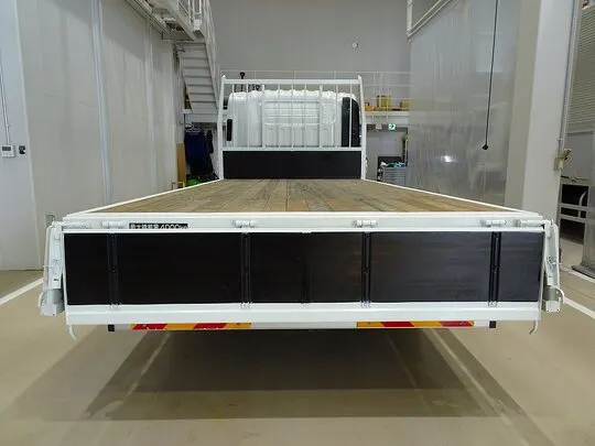 エルフ 4t 高床 ワイドロング 平ボデー