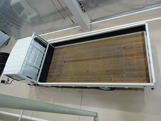 エルフ 4t 高床 ワイドロング 平ボデー