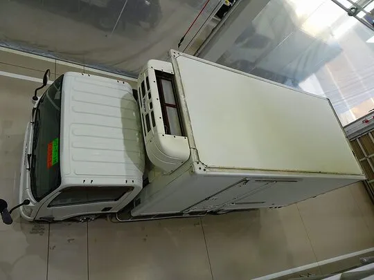 エルフ 3t 高床 ワイドロング 中温冷凍車 マルチゲート付